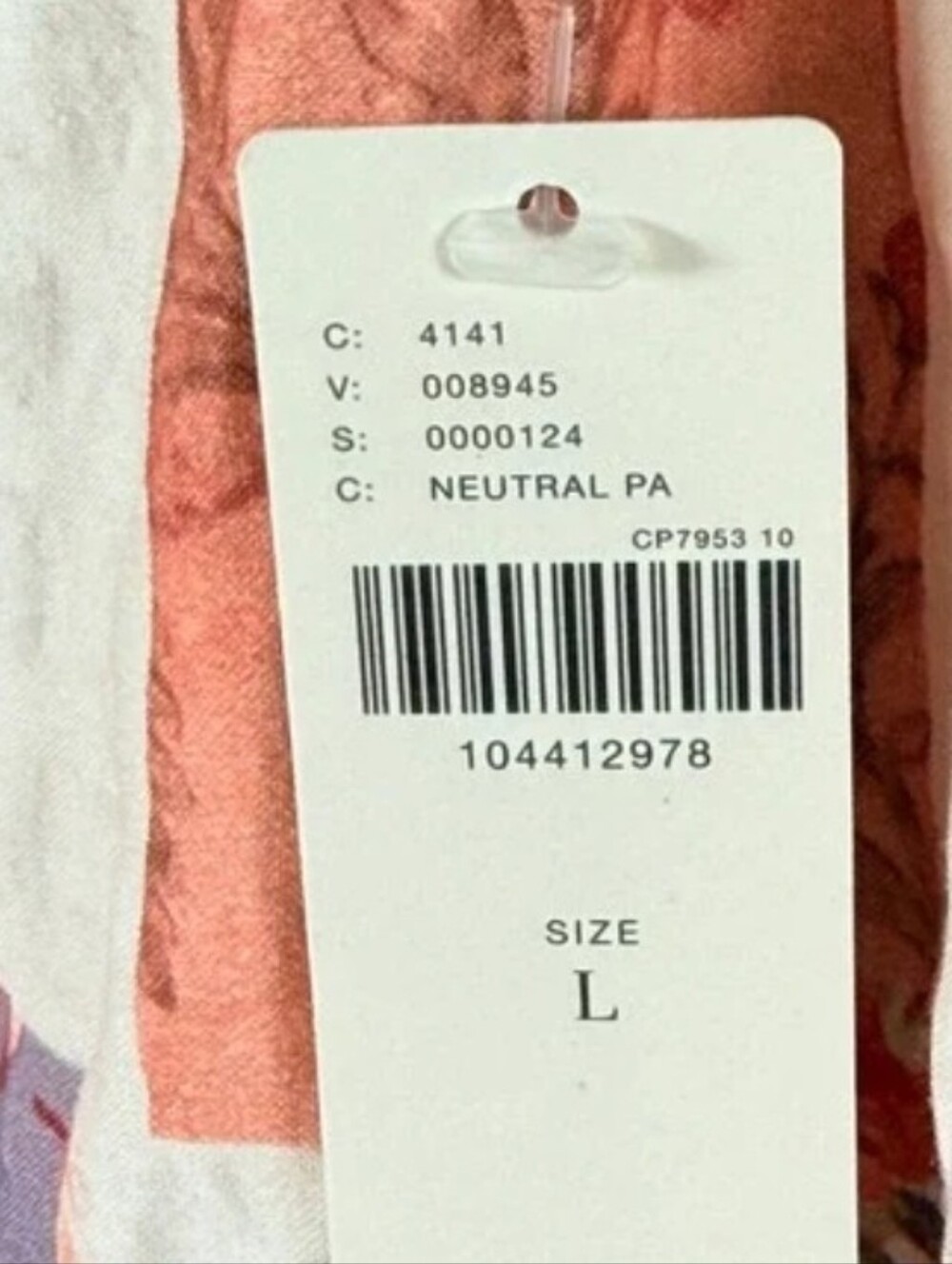Anthropologie LyreBird Vibrant Flower Print Tie-Back Maxi Dress Sz Large NWT - Picture 13 of 14